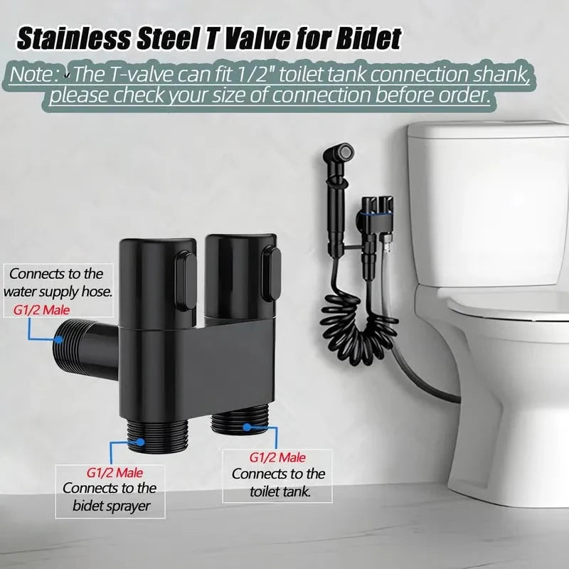 Dual Control Bidet Sprayer