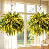 Lighted Artificial Boston Fern