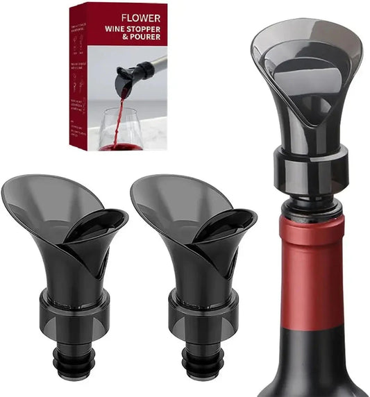 Twist-Lock Wine Aerator Stopper