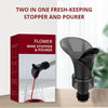 Twist-Lock Wine Aerator Stopper