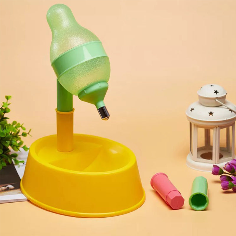 Automatic Pet Water Dispenser Stand Feeder Bowl Adjusting Height