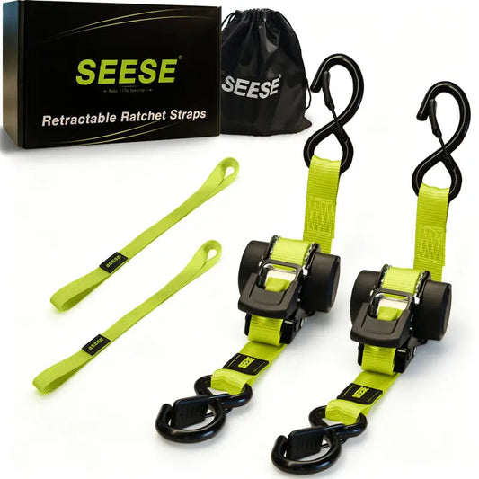 CargoLock Pro Ratchet Tie Straps
