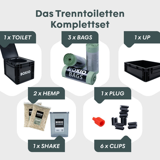 BOXIO Toilet Max+ Portable Comfort